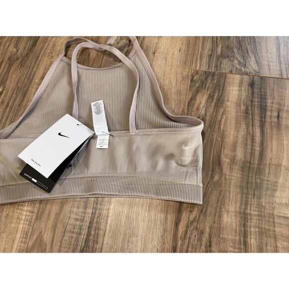Nike Indy Seamless Ribbed Light-Support Non-Padded Sports Bra - Picture 5 of 6